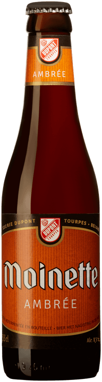 Moinette Ambrée by Brasserie Dupont, beer label