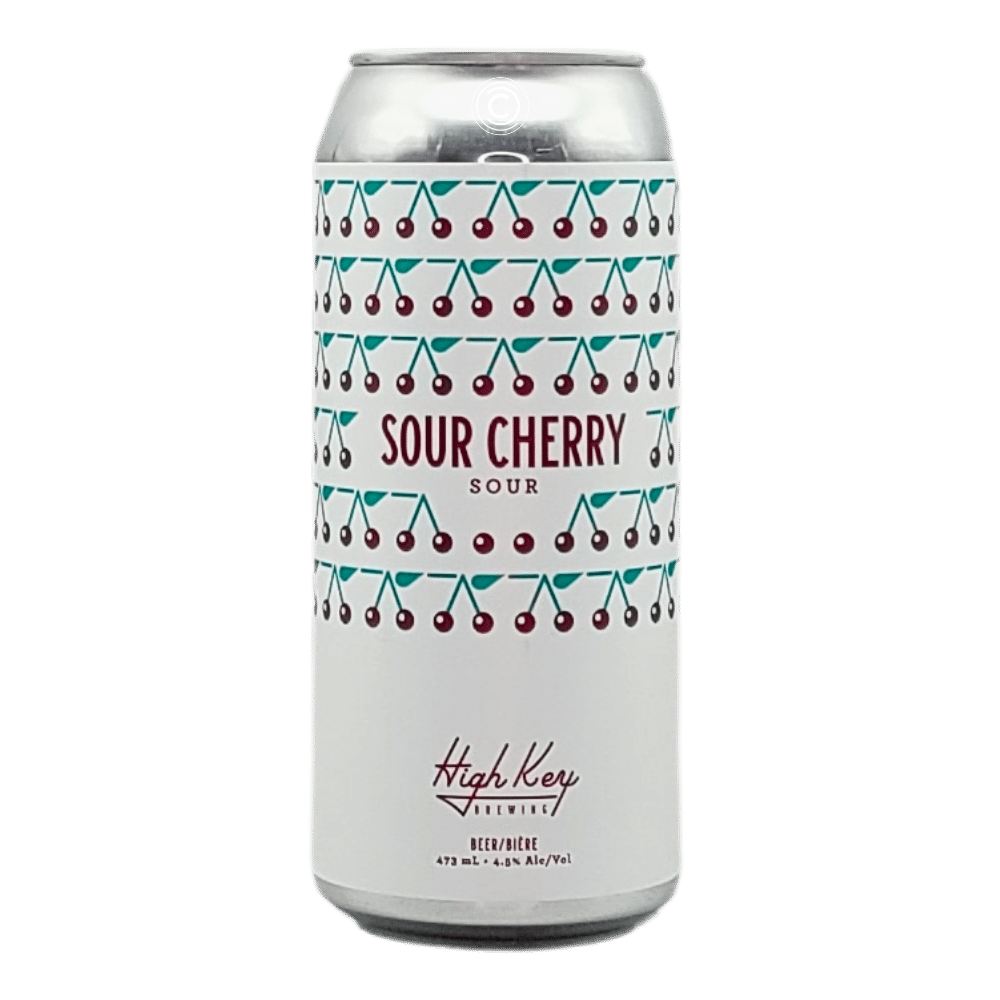 Sour Cherry Sour by High Key Brewing, beer label