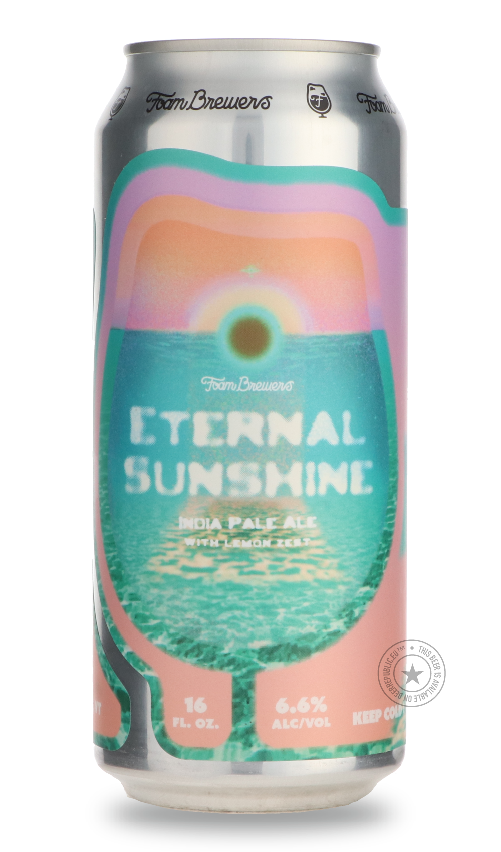 Eternal Sunshine by Foam, beer label