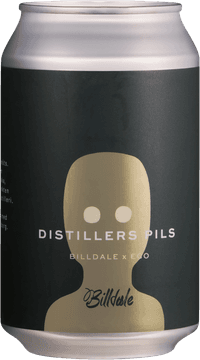 Billdale x Ego Distillers Pils by Billdale, beer label