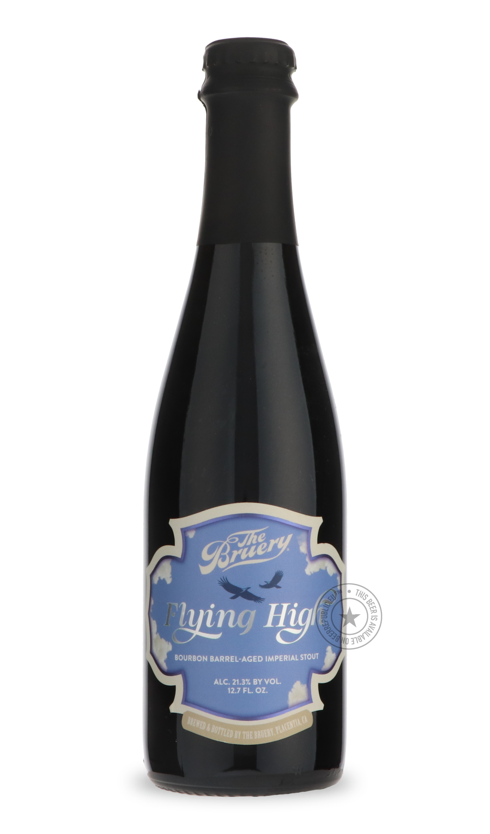 Flying High by The Bruery, beer label