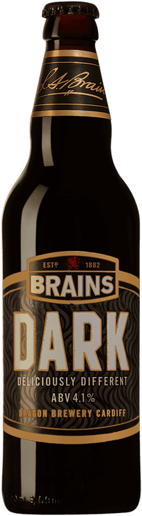 Brains Mild by Brains Brewery, beer label
