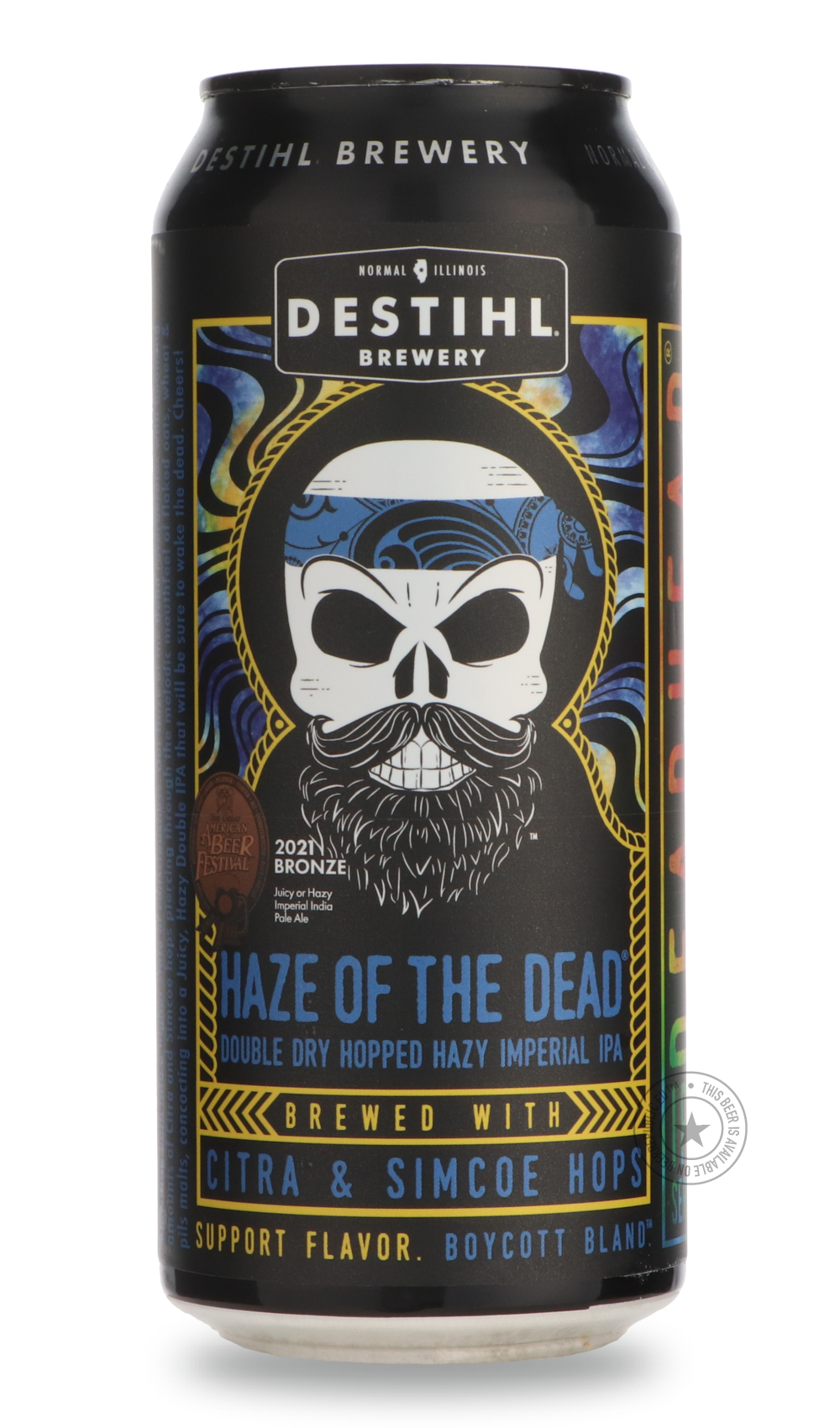 DeadHead IPA Series: Haze of the Dead by Destihl Brewery, beer label