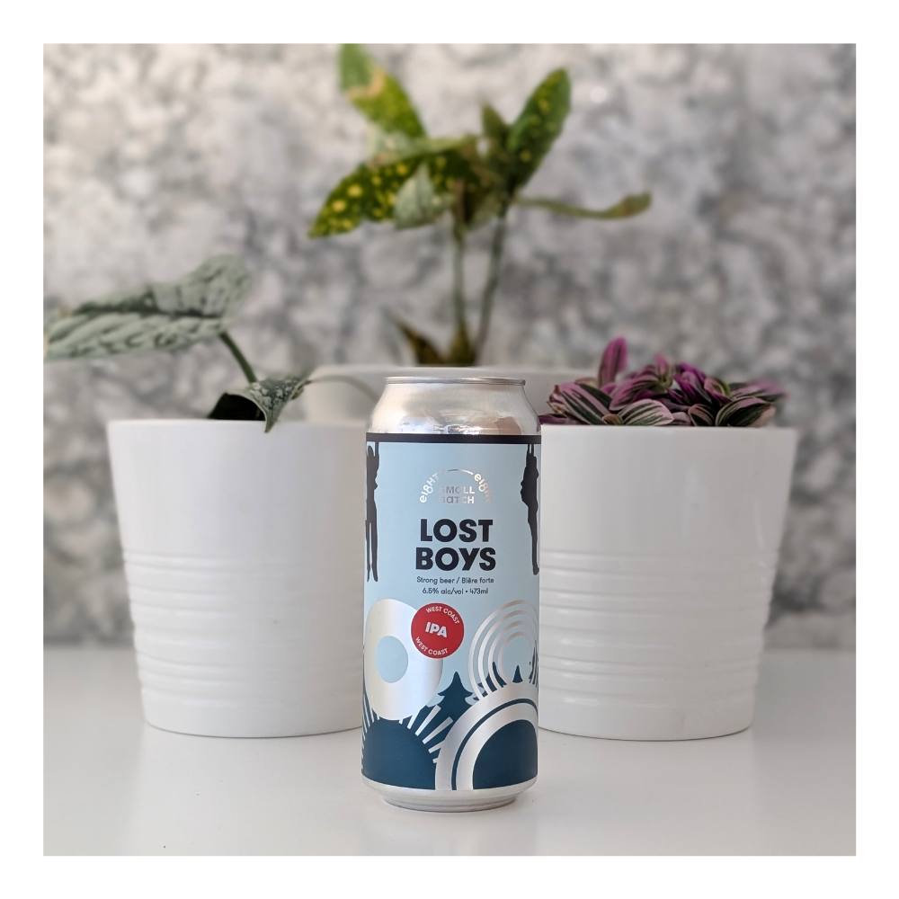 Lost Boys West Coast IPA by Eighty Eight Brewing Co., beer label