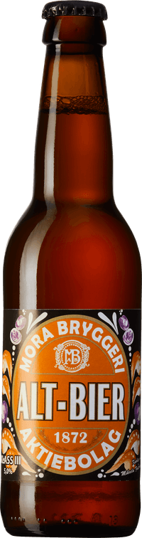 Mora Alt-Bier by Mora Bryggeri, beer label