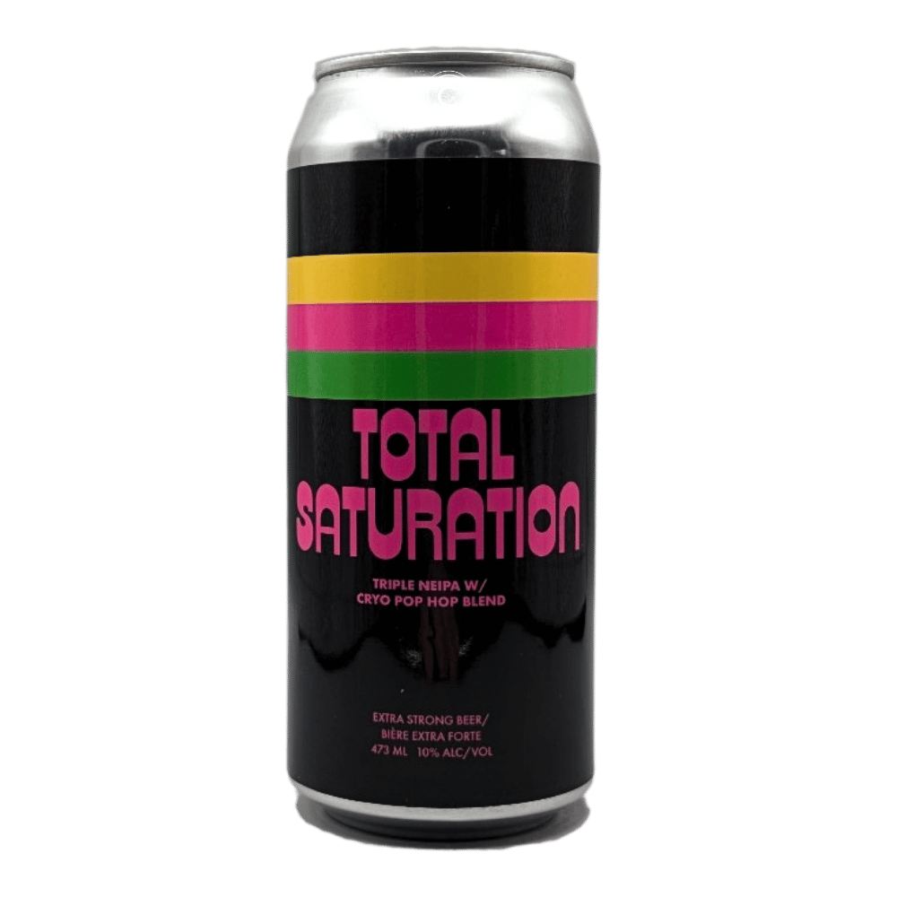 Total Saturation Triple New England IPA by Cabin Brewing Company, beer label
