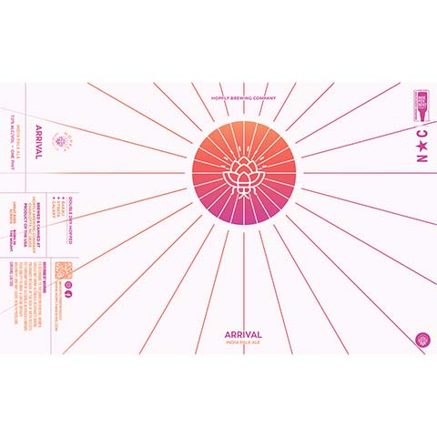 Hopfly Arrival IPA by HopFly Brewing Company, beer label