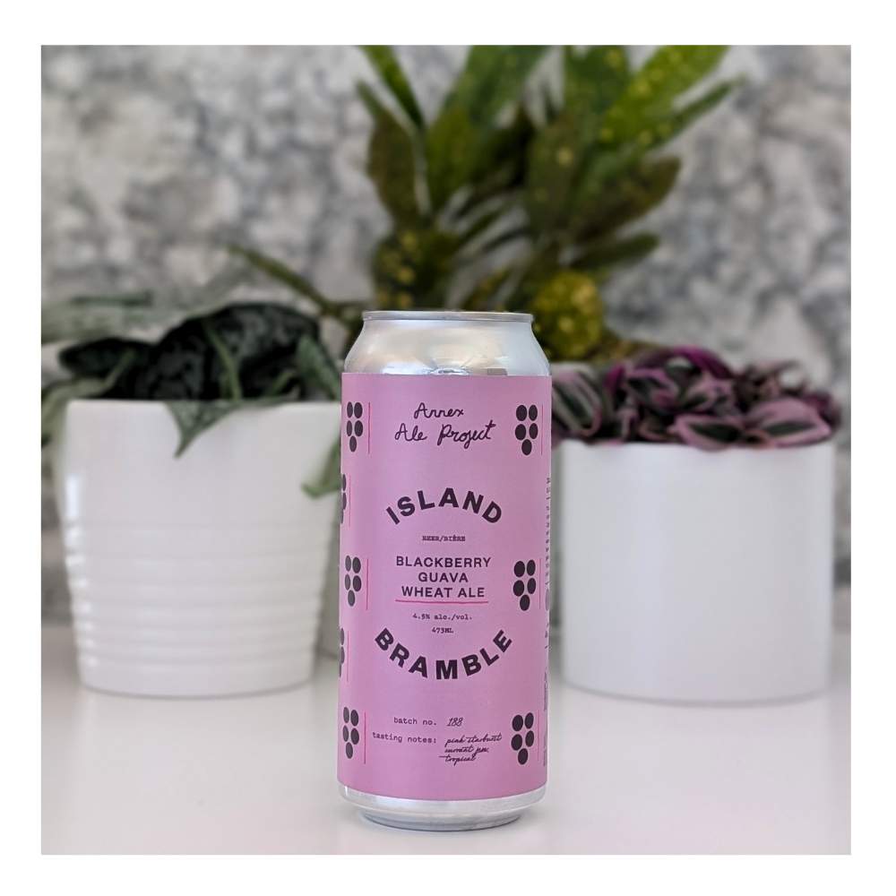 Island Bramble Blackberry Guava Wheat Ale by Annex Ale Project, beer label