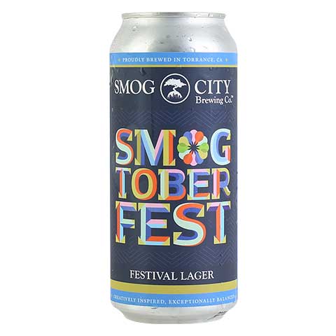 Smog City Oktoberfest Lager by Smog City Brewing, beer label