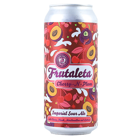 Casa Agria Frutaleta Cherry-N-Plum Sour by Casa Agria Specialty Ales, beer label
