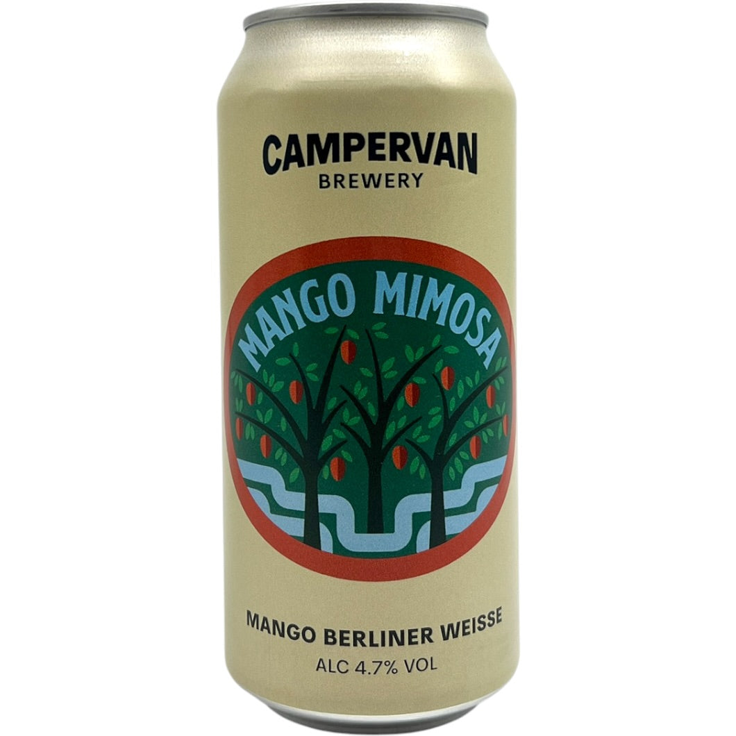 Campervan Mango Mimosa (Sour) by Campervan Brewery, beer label