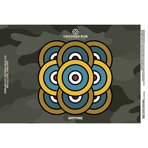Crooked Run Fermentation Spitfire IPA by Crooked Run Fermentation, beer label