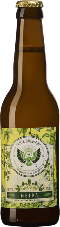 Neipa by Fenix Brewery, beer label