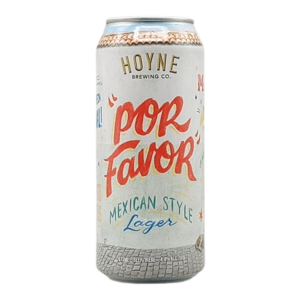 Por Favor Lager by Hoyne Brewing Co., beer label
