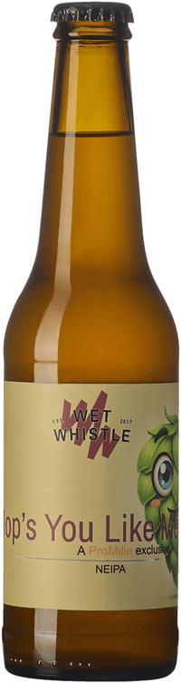 Hop's you Like Me by Wet Whistle Brewery, beer label