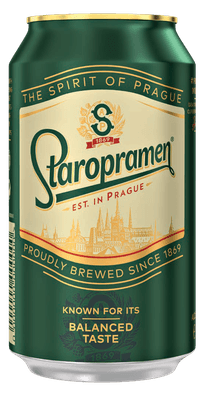 Staropramen by Staropramen, beer label