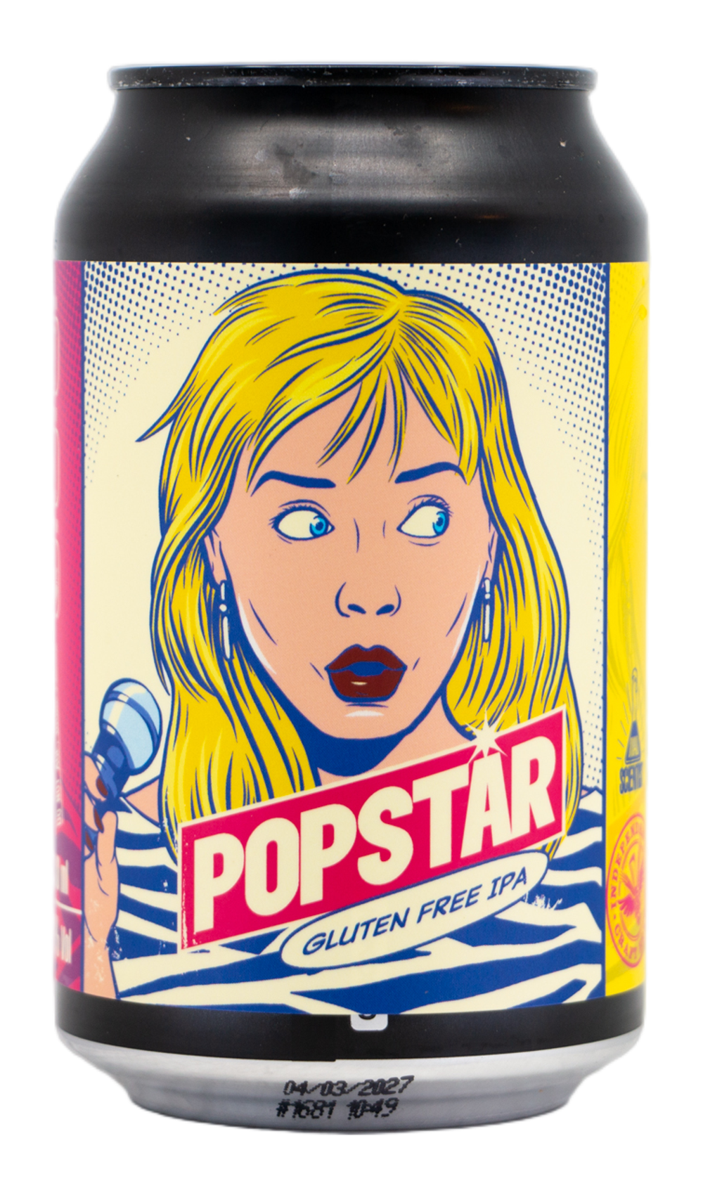 Mad Scientist Popstar by Mad Scientist, beer label