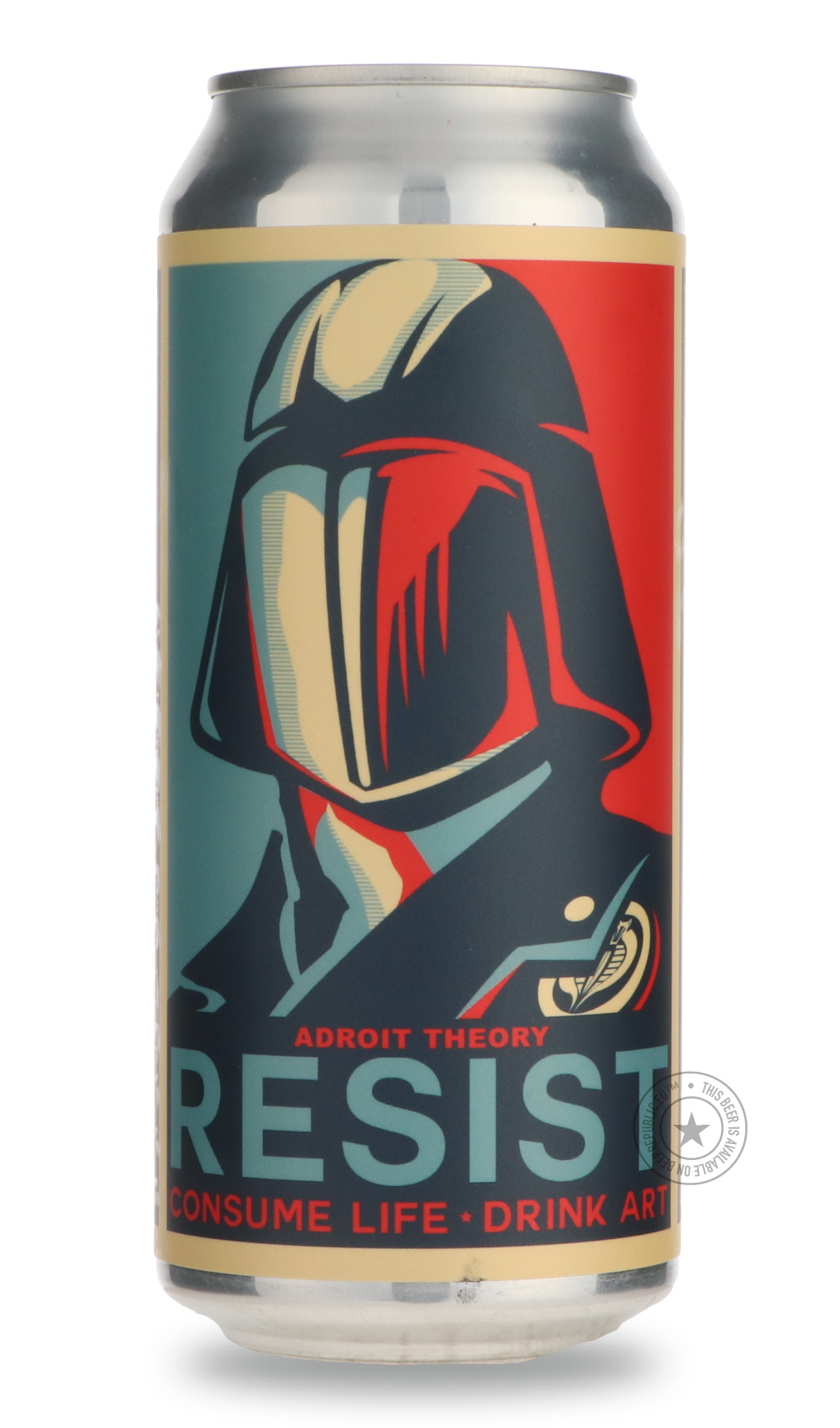 RESIST (Ghost RESIST) by Adroit Theory Brewing Company, beer label
