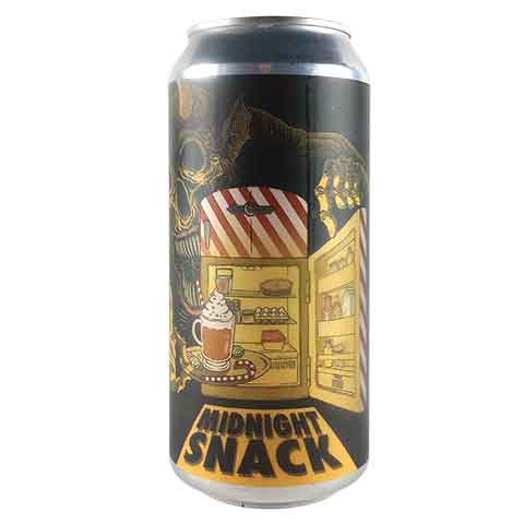 Abomination Midnight Snack Stout (Peppermint Mocha) by Abomination Brewing Company, beer label