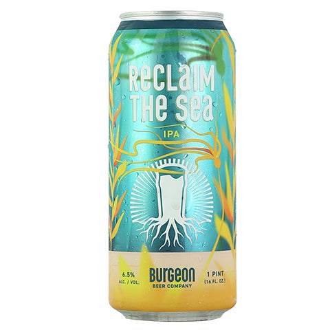 Burgeon Reclaim the Sea IPA by Burgeon Beer Company, beer label