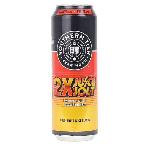 Southern Tier 2x Juice Jolt Extra Juicy Double IPA by Southern Tier Distilling Co., beer label