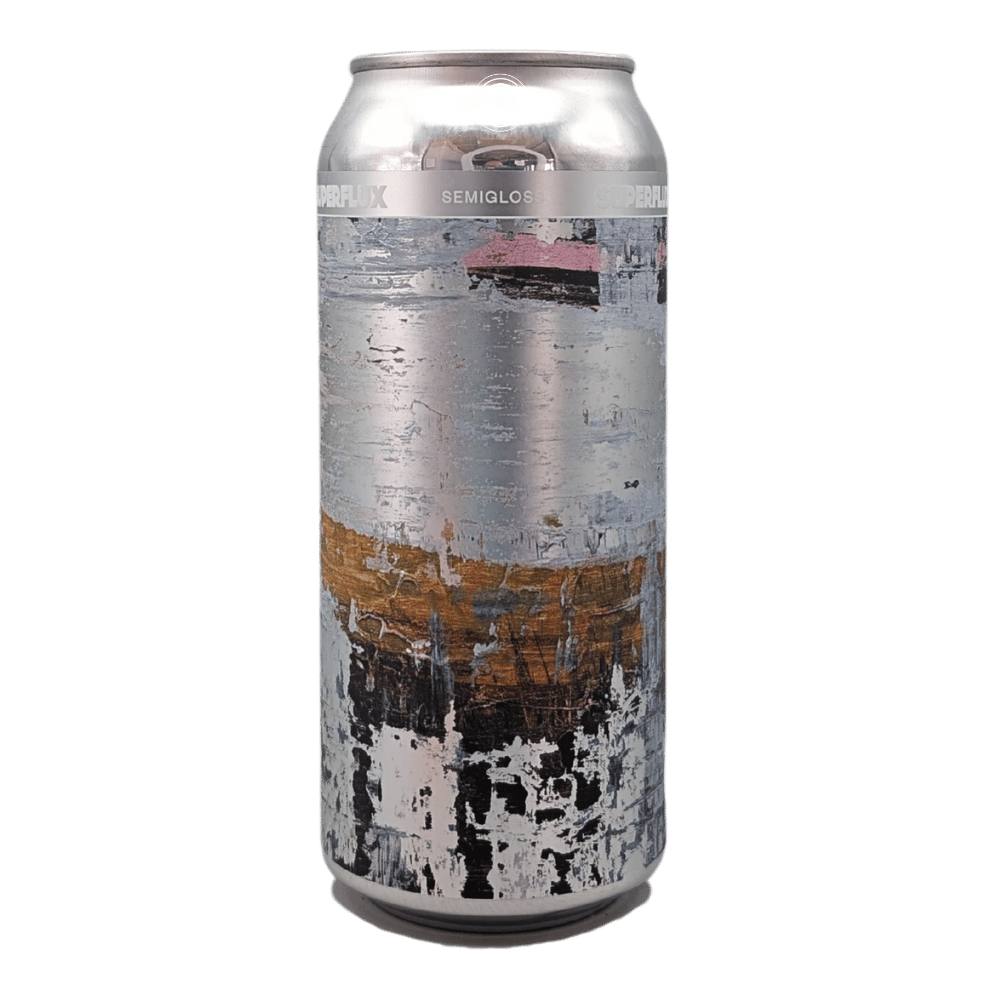 Semigloss Hazy IPA by Superflux Beer Company, beer label