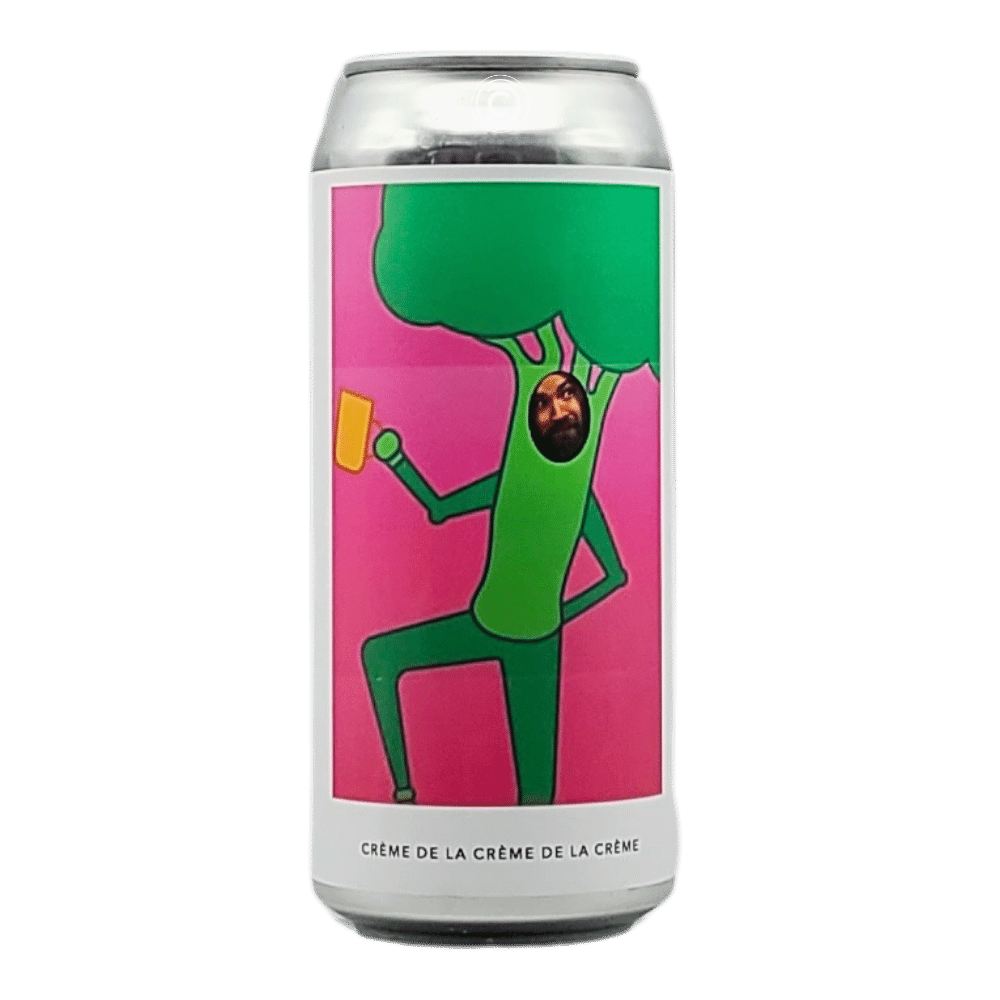 & Other Half Brewing Co. Crème De La Crème Triple IPA by Evil Twin Brewing, beer label