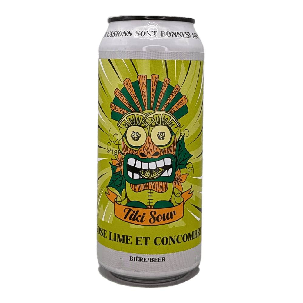 Tiki Lime and Cucumber Gose by Lagabière Microbrewery, beer label