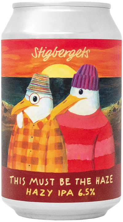 This must be the haze by Stigbergets Bryggeri, beer label