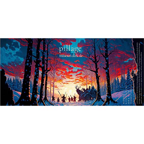 Ebb & Flow Pillage Dark Ale by Ebb & Flow, beer label