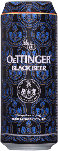 Oettinger Black Beer by Oettinger Brauerei, beer label