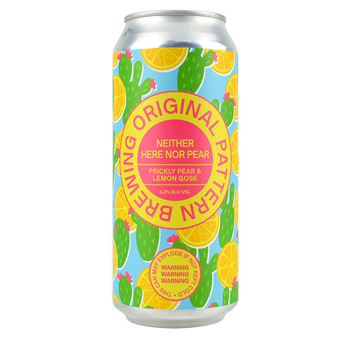 Original Pattern Neither Here Nor Pear Sour by Original Pattern Brewing Company, beer label
