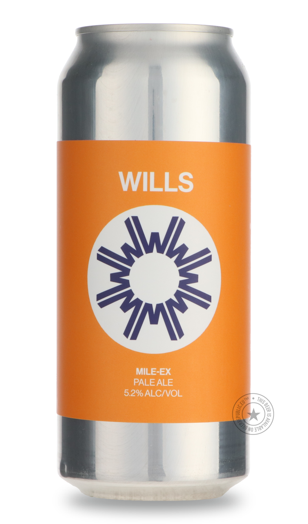 Mile-ex by Wills, beer label