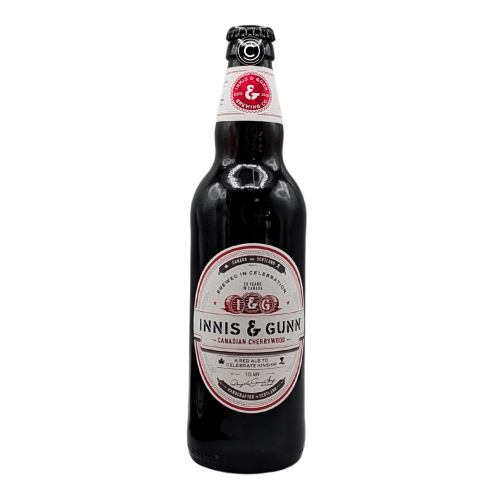 Canadian Cherrywood Finish Scotch Ale by Innis & Gunn, beer label