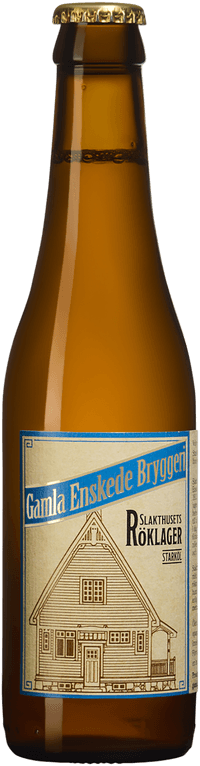Slakthusets Röklager by Gamla Enskede Bryggeri, beer label