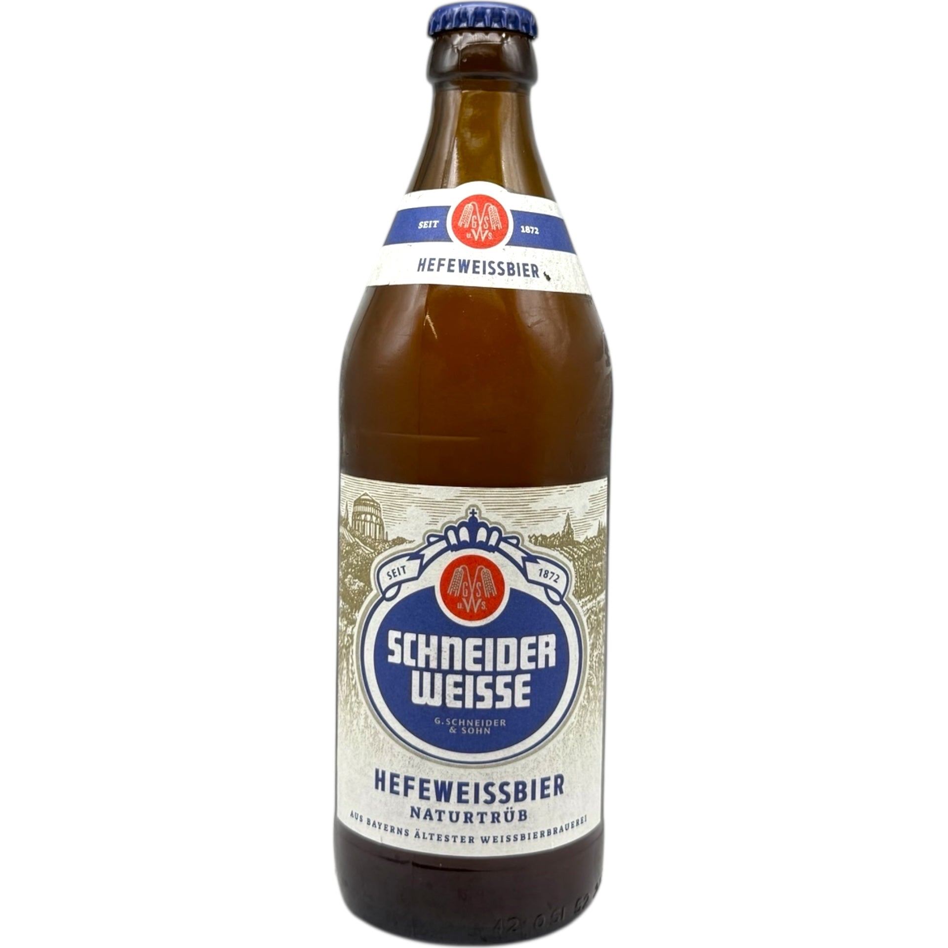 Schneider Weisse Tap 1 Hefeweissbier Naturtrüb by Schneider Weisse, beer label
