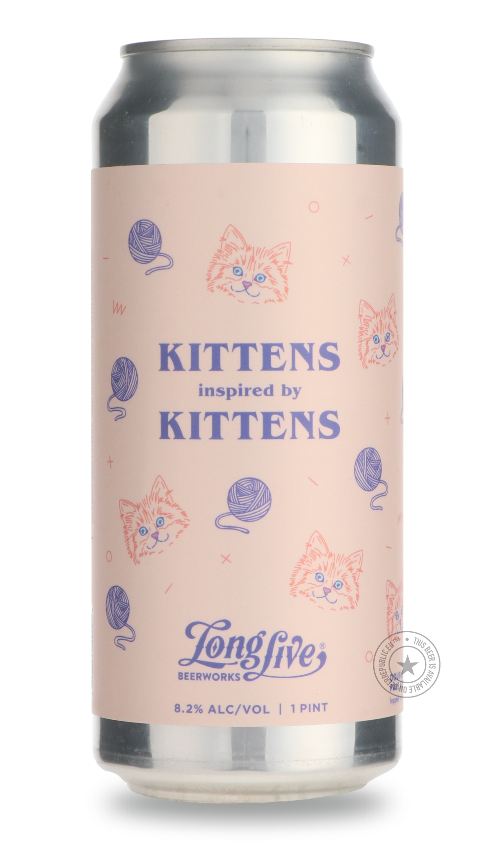 Kittens Inspired By Kittens by Long Live Beerworks, beer label