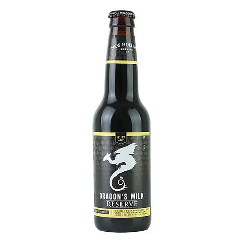 New Holland Dragon’s Milk Reserve: Double Bourbon Barrel-Aged Stout With Madagascar & Indonesian Vanilla Beans (2021-2) by New Holland Brewing Co, beer label
