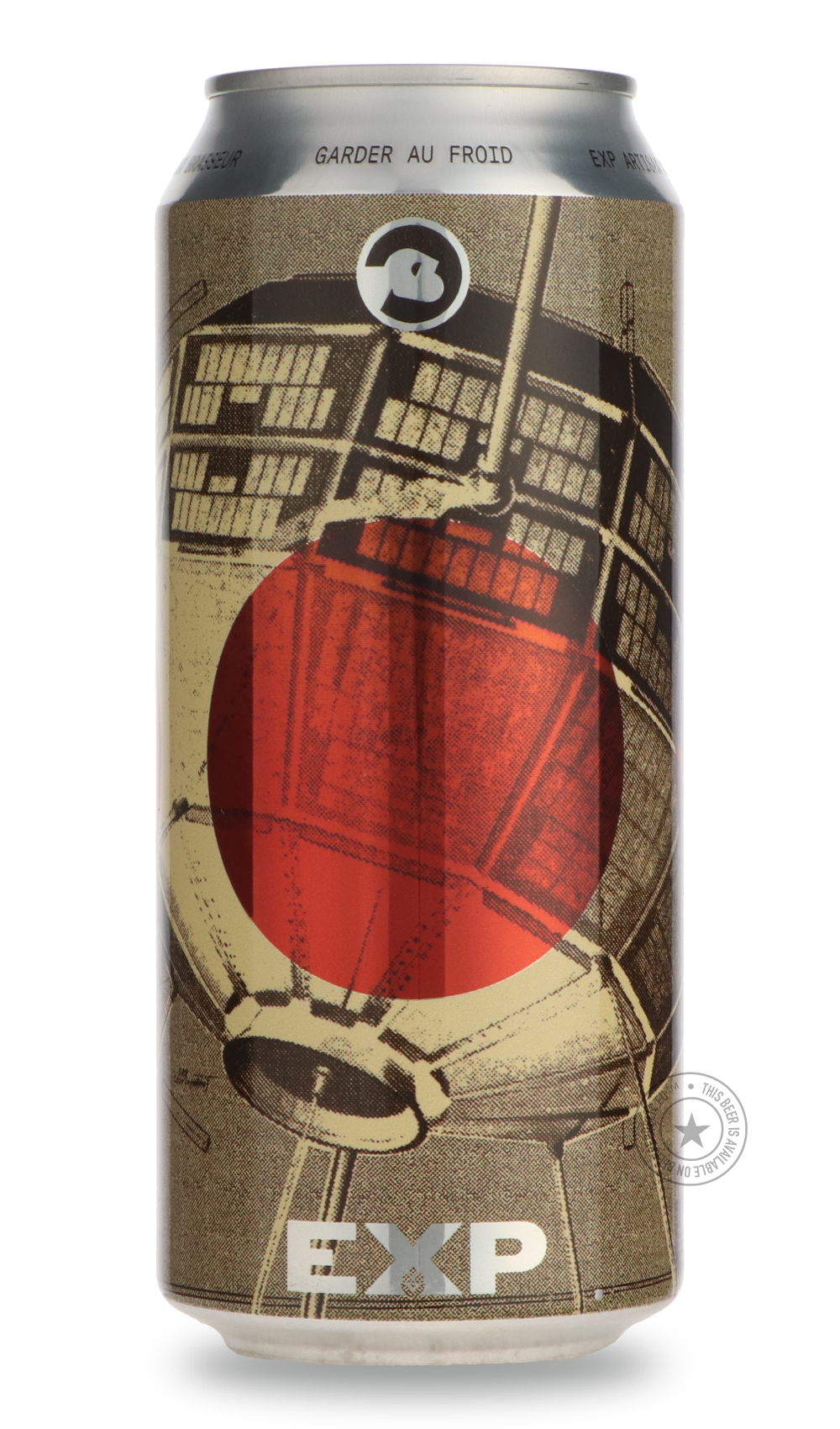 Stars & Satellites - Beurre d'arachide by EXP, beer label