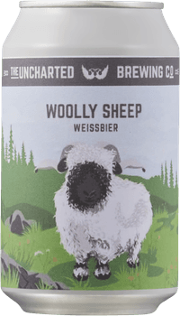 Woolly Sheep by The Uncharted Brewing Company, beer label