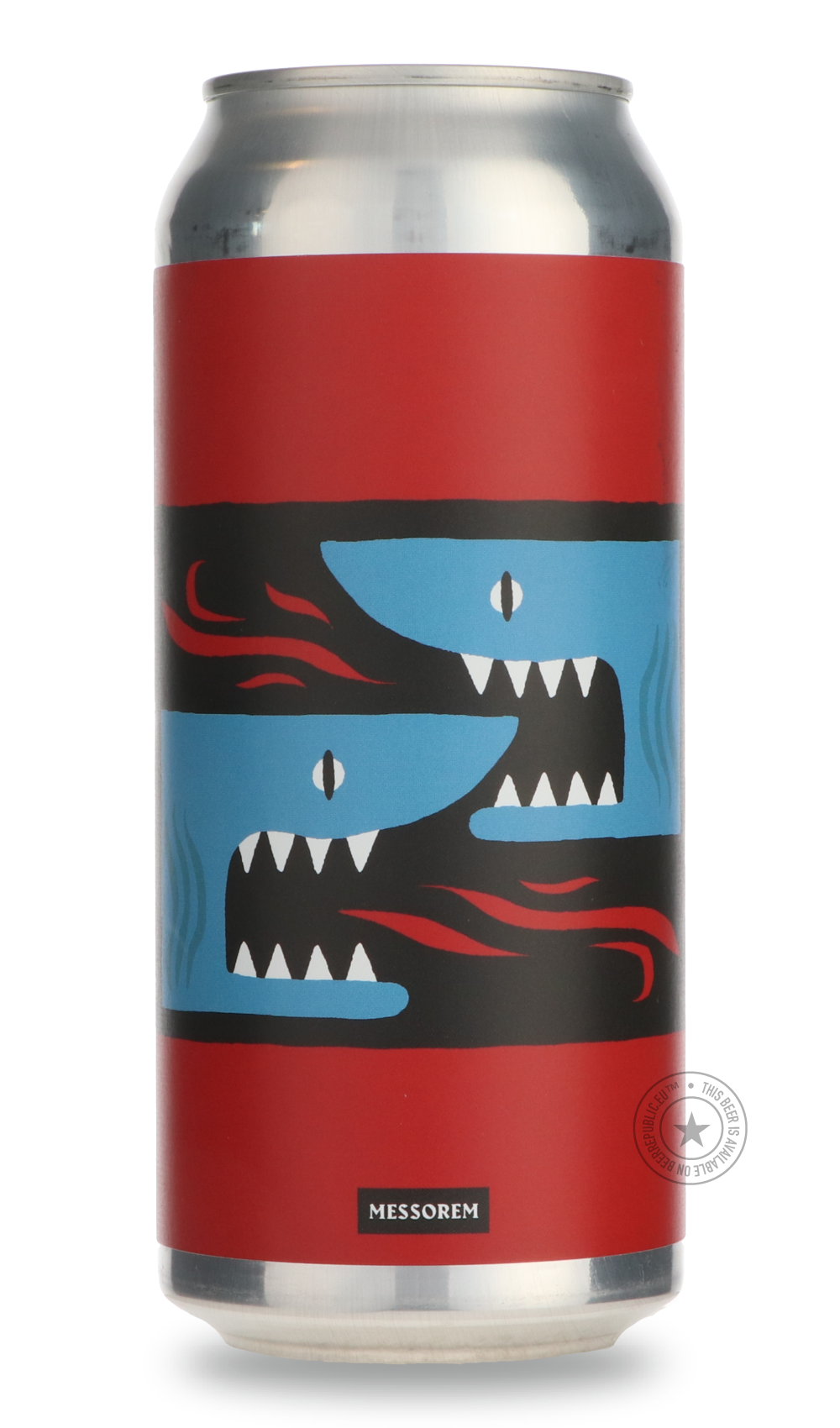 Lancé Aux Requins by Messorem, beer label