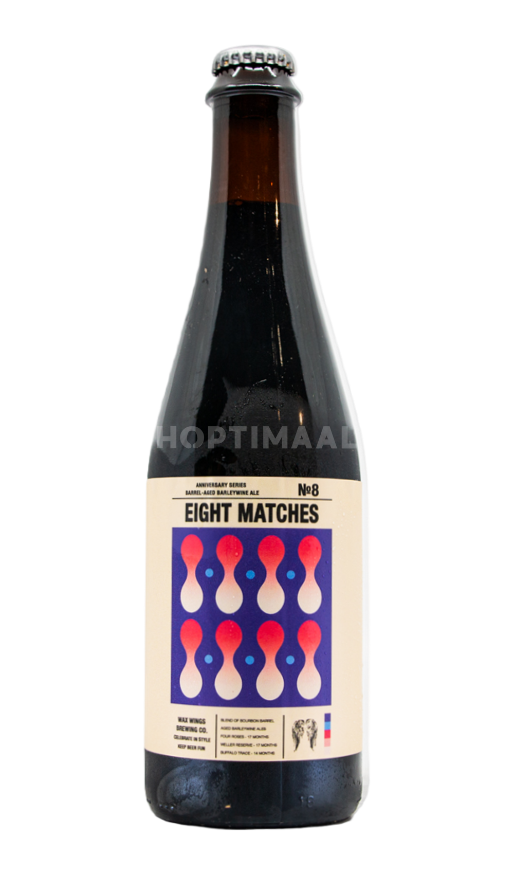 Wax Wings Eight Matches by Wax Wings, beer label