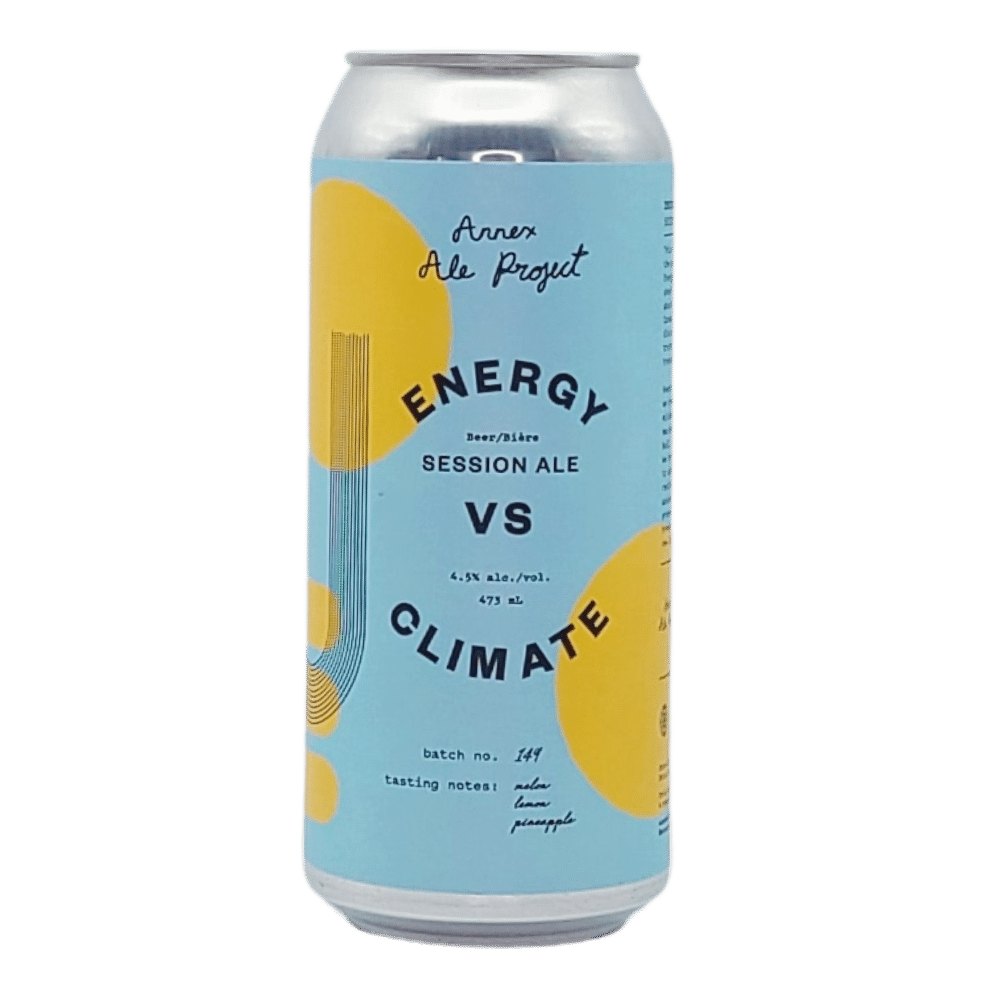 Energy vs Climate Pale Ale by Annex Ale Project, beer label