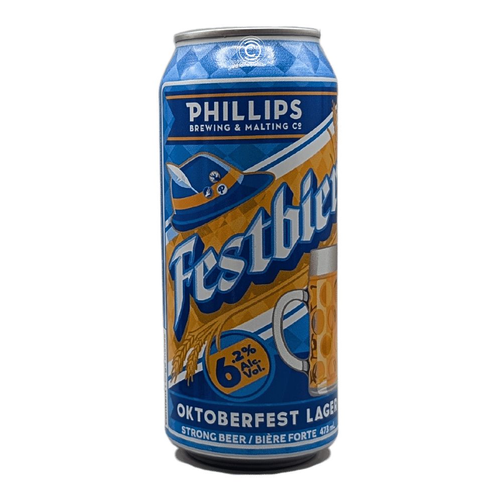 Festbier Oktoberfest Lager by Phillips Brewing Company, beer label