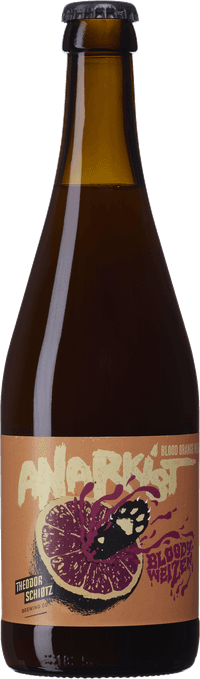 Anarkist Bloody Weizen by Royal Unibrew A/S, beer label