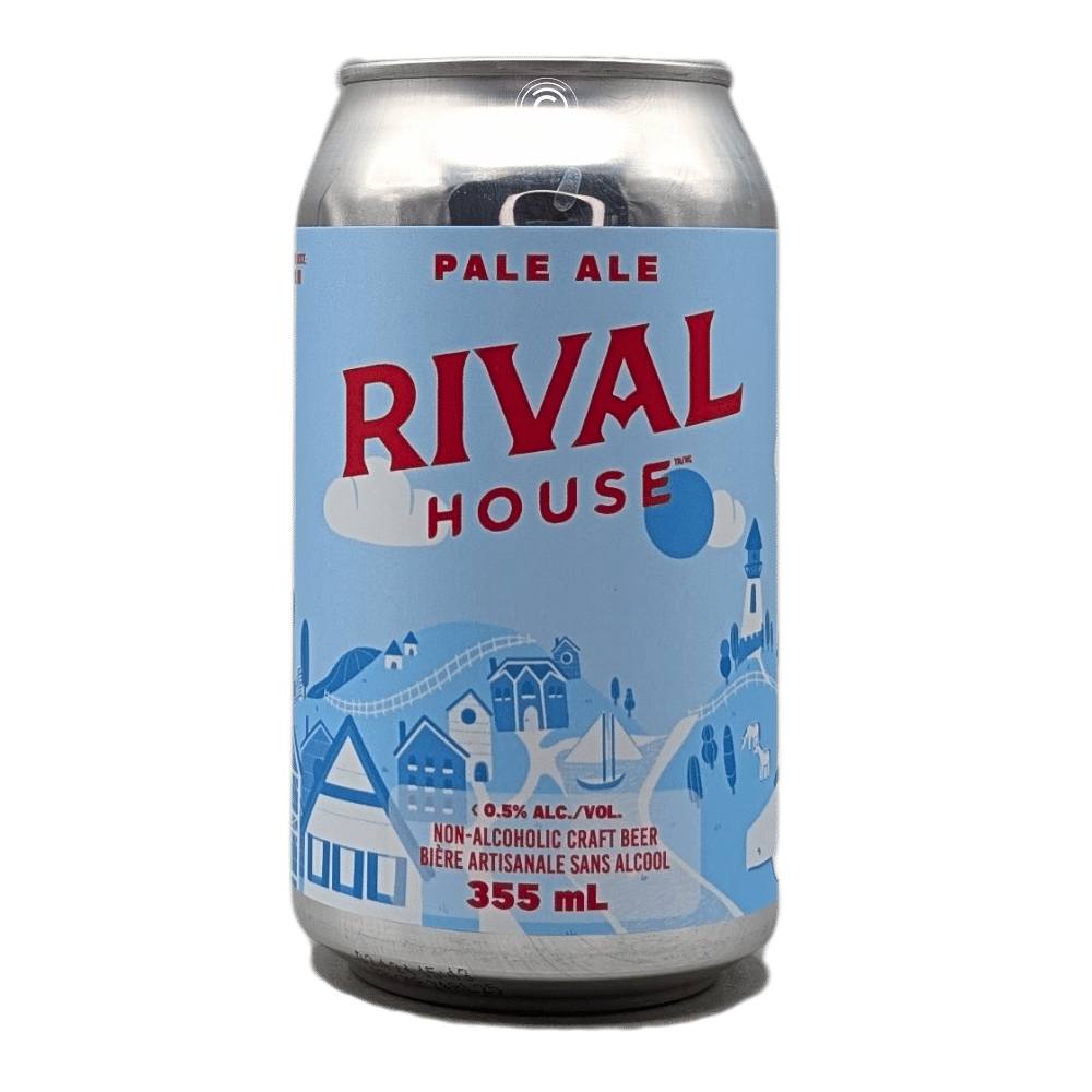 Pale Ale Non-Alcoholic Beer by Rival House, beer label