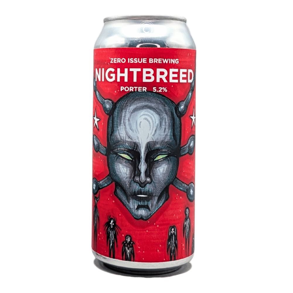 Nightbreed Porter by Zero Issue Brewing, beer label
