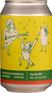 Pacific Riff by Fjäderholmarnas Bryggeri, beer label