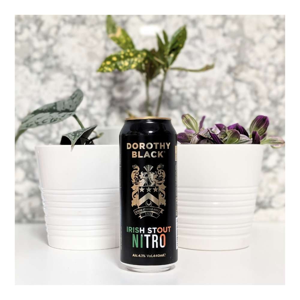 Dorothy Black Nitro Irish Stout by Brewmaster by Dundalk Bay Brewery and Distillery, beer label