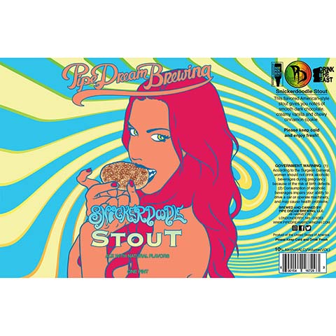 Pipe Dream Snickerdoodle Stout by Pipe Dream Brewing, beer label